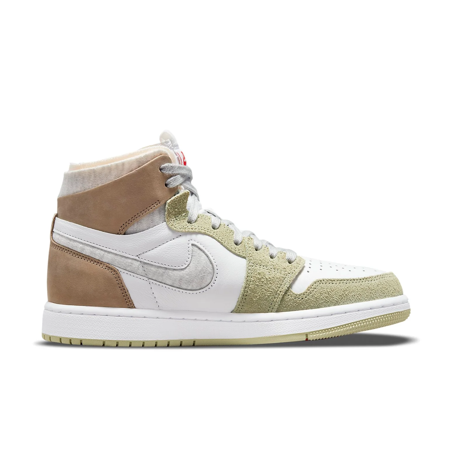 (WMNS) Air Jordan 1 High Zoom Comfort 'Olive Aura' CT0979-102