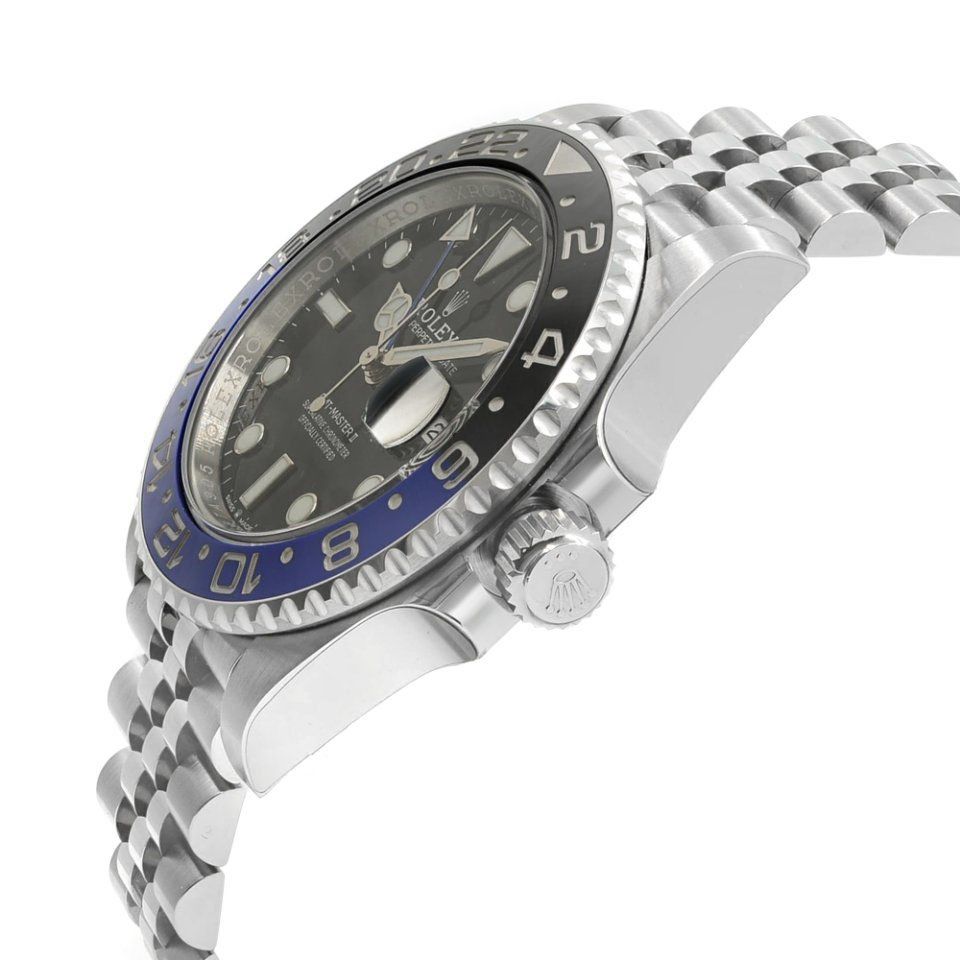 Superclone Rolex GMT-Master II 40mm Black Dial 126710BLNR