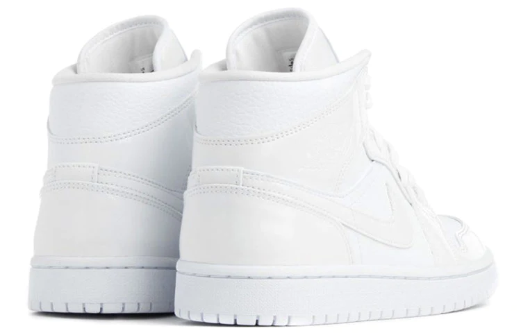 (WMNS) Air Jordan 1 Mid 'Triple White' BQ6472-100