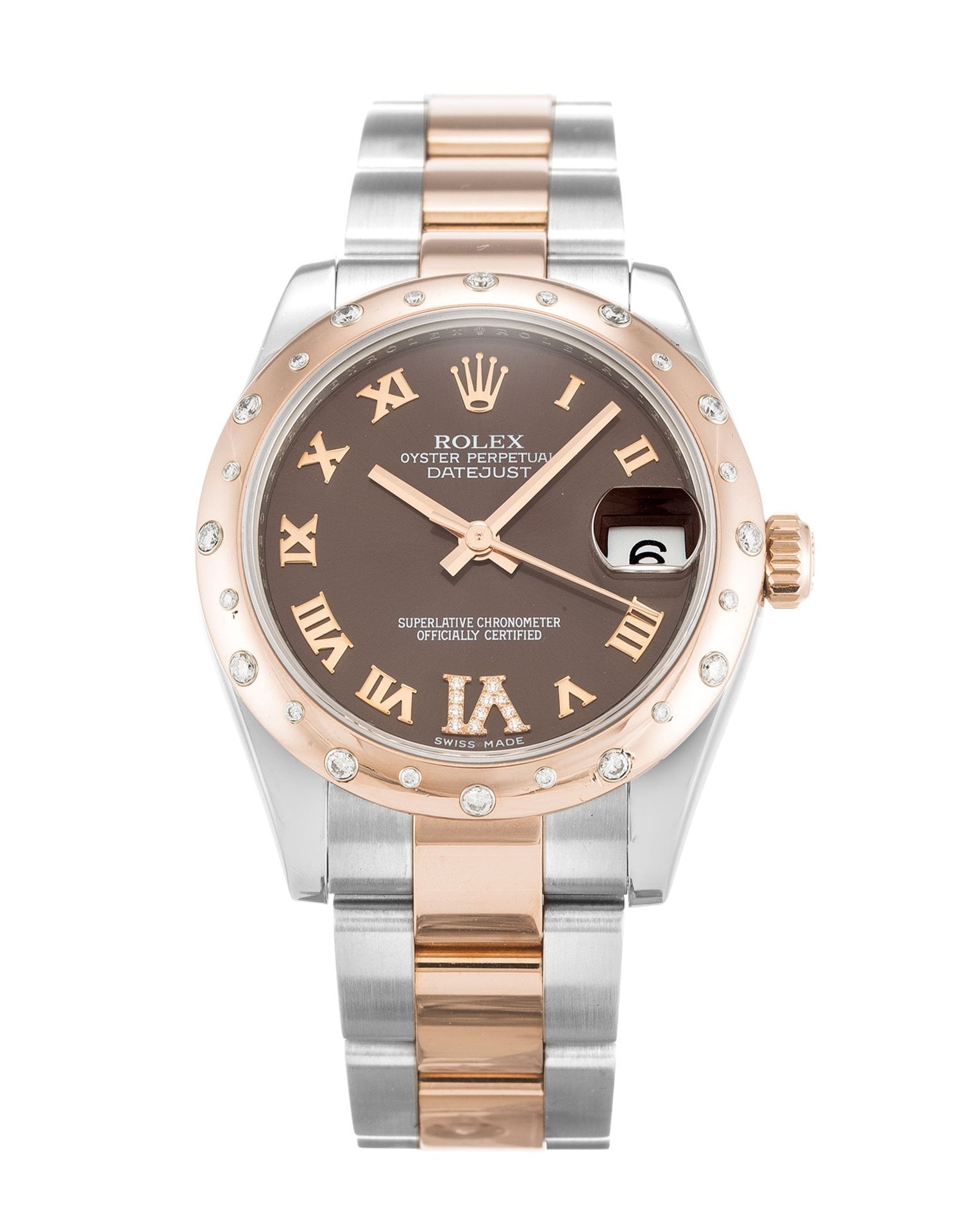 Rolex Datejust Lady Chocolate Diamond Dial 178341