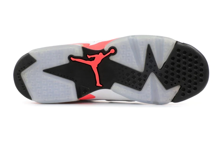 (GS) Air Jordan 6 Retro 'White Infrared' 2014 384665-123