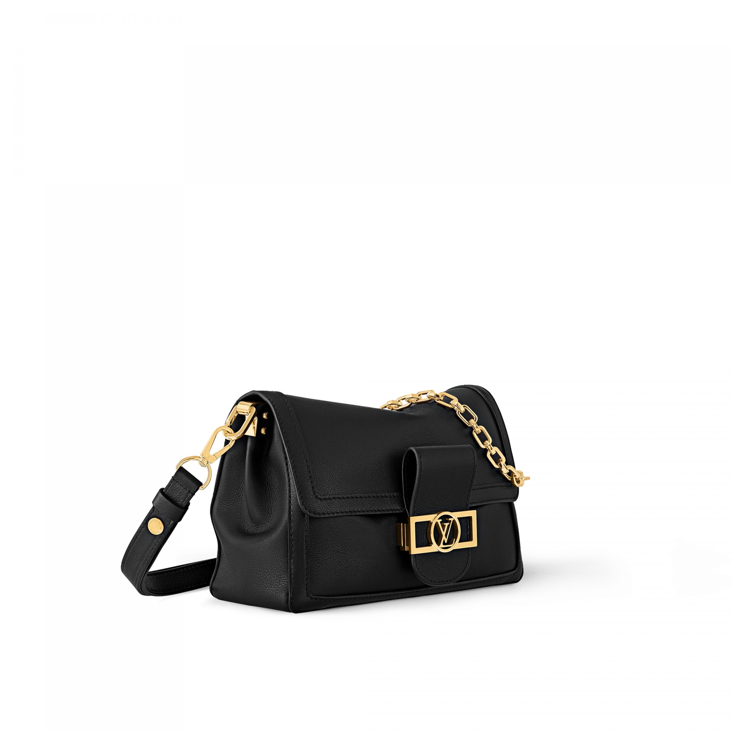 Louis Vuitton M25209 Dauphine Soft MM Black