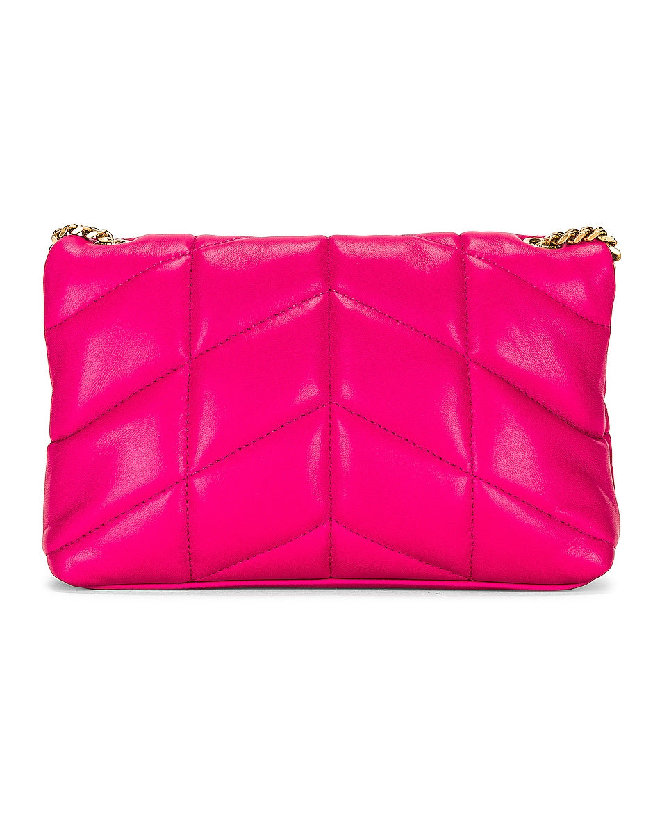 YSL Puffer Toy Bag in Quilted Lambskin