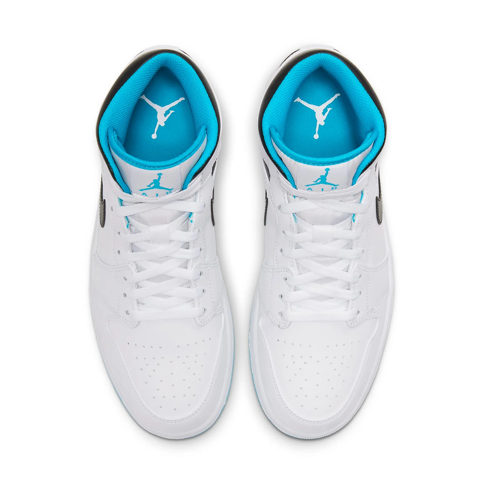Air Jordan 1 Mid 'Laser Blue' 554724-141