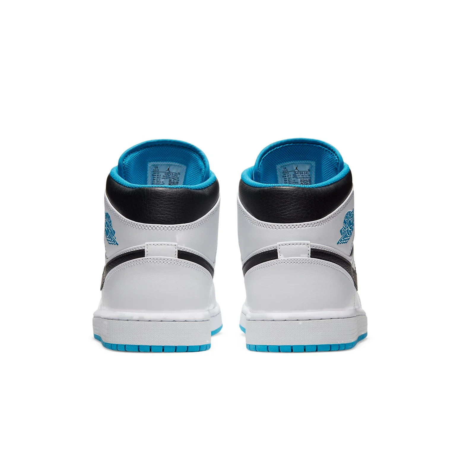 Air Jordan 1 Mid 'Laser Blue' 554724-141