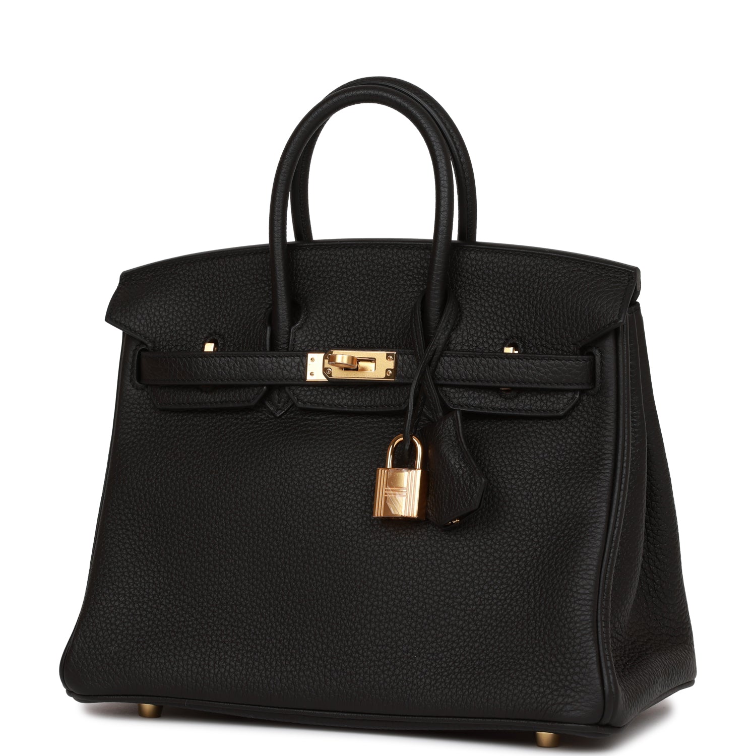 Hermès Birkin 25 Black Togo Gold Hardware