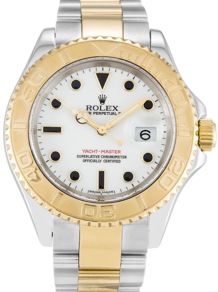 Replica Rolex Yacht-Master 40mm White Dial 16623-2