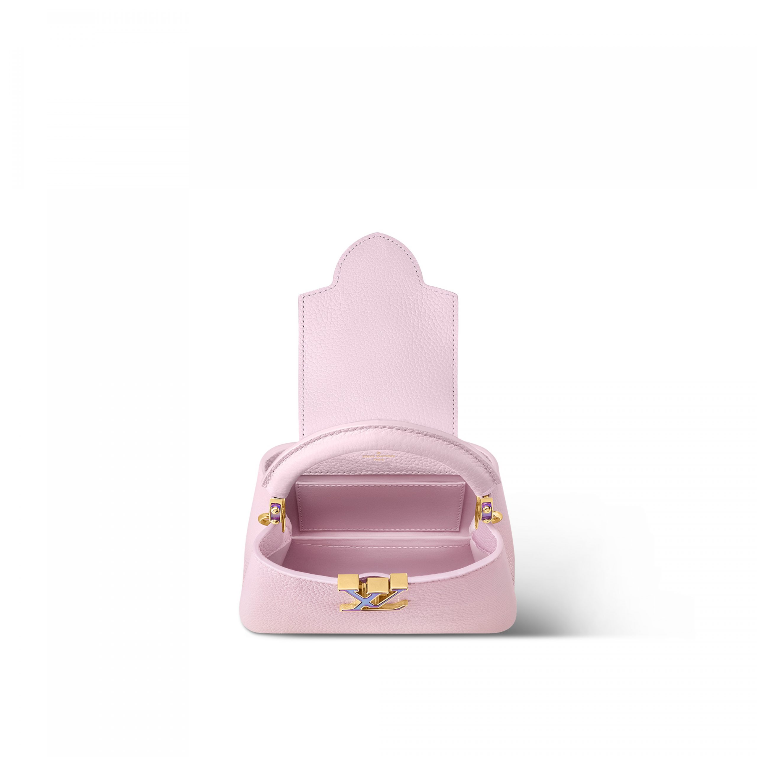 Louis Vuitton M23326 LV SKI Capucines Mini Pearly Lilac