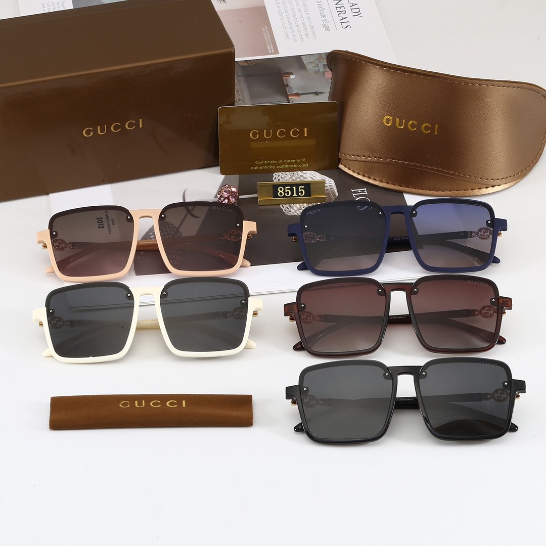 5 Color Women's Sunglasses—8515