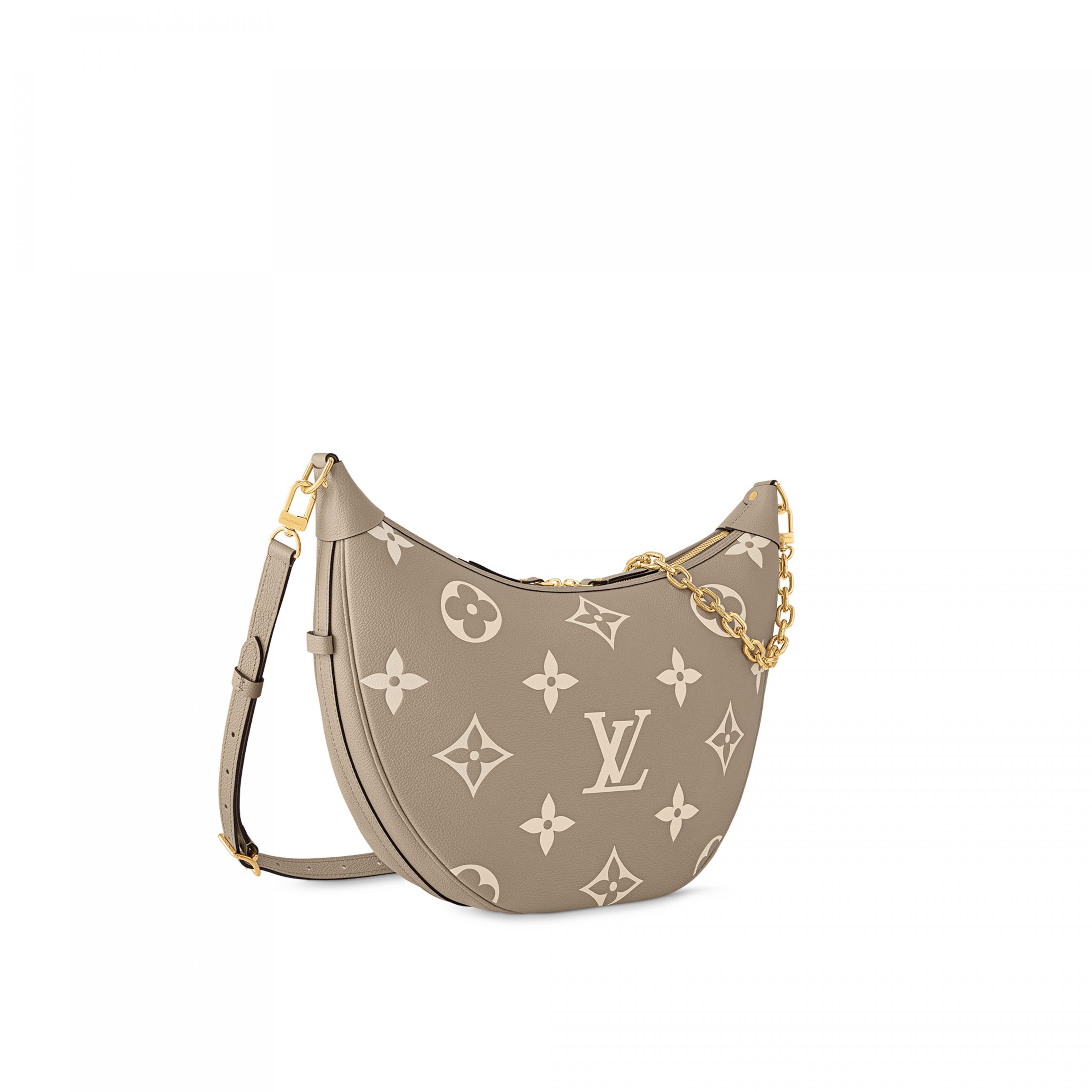 Louis Vuitton M46738 Loop Hobo Dove Gray Cream