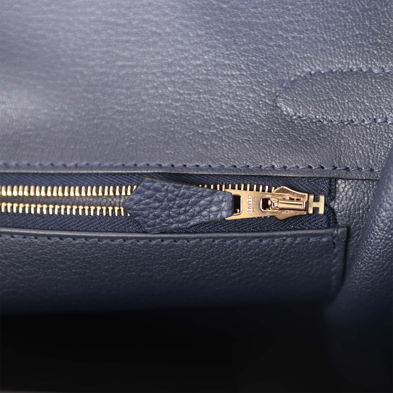 Hermès Birkin 30 Bleu Nuit Togo Gold Hardware