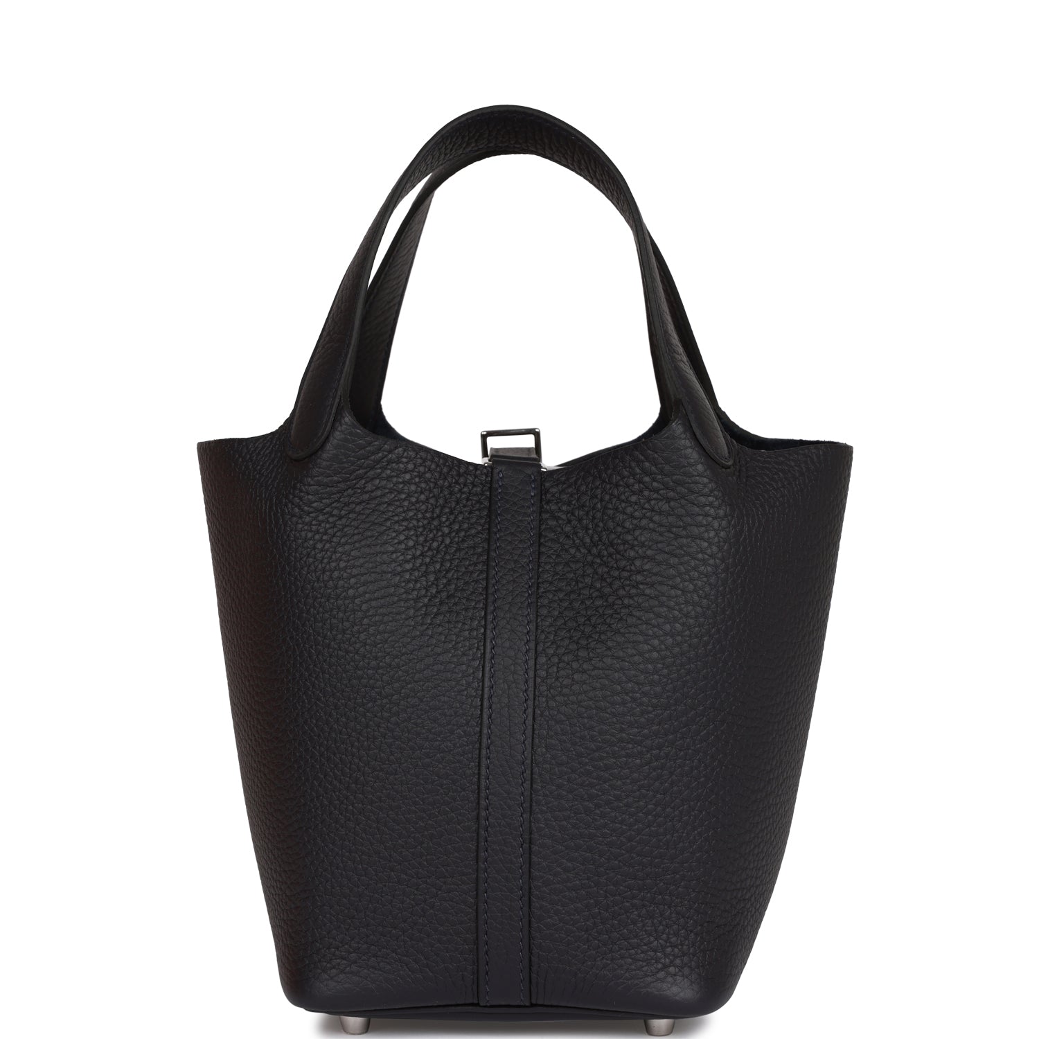 Hermès Picotin Lock 18 Caban Clemence Palladium Hardware