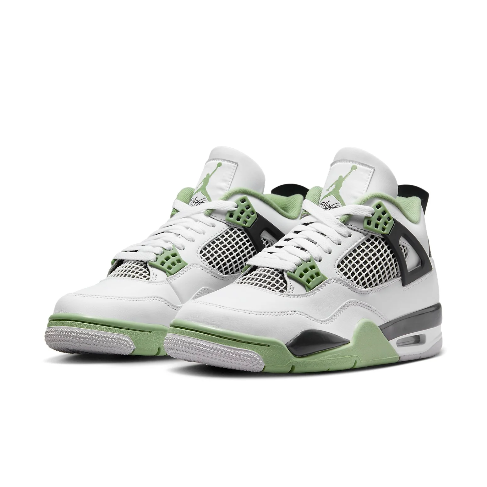 (WMNS) Air Jordan 4 Retro 'Seafoam' AQ9129-103