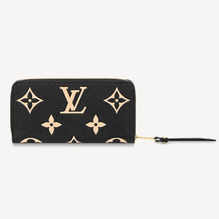 LV Montagne M long wallet 2-piece set deals Ref: M45499 + M80481