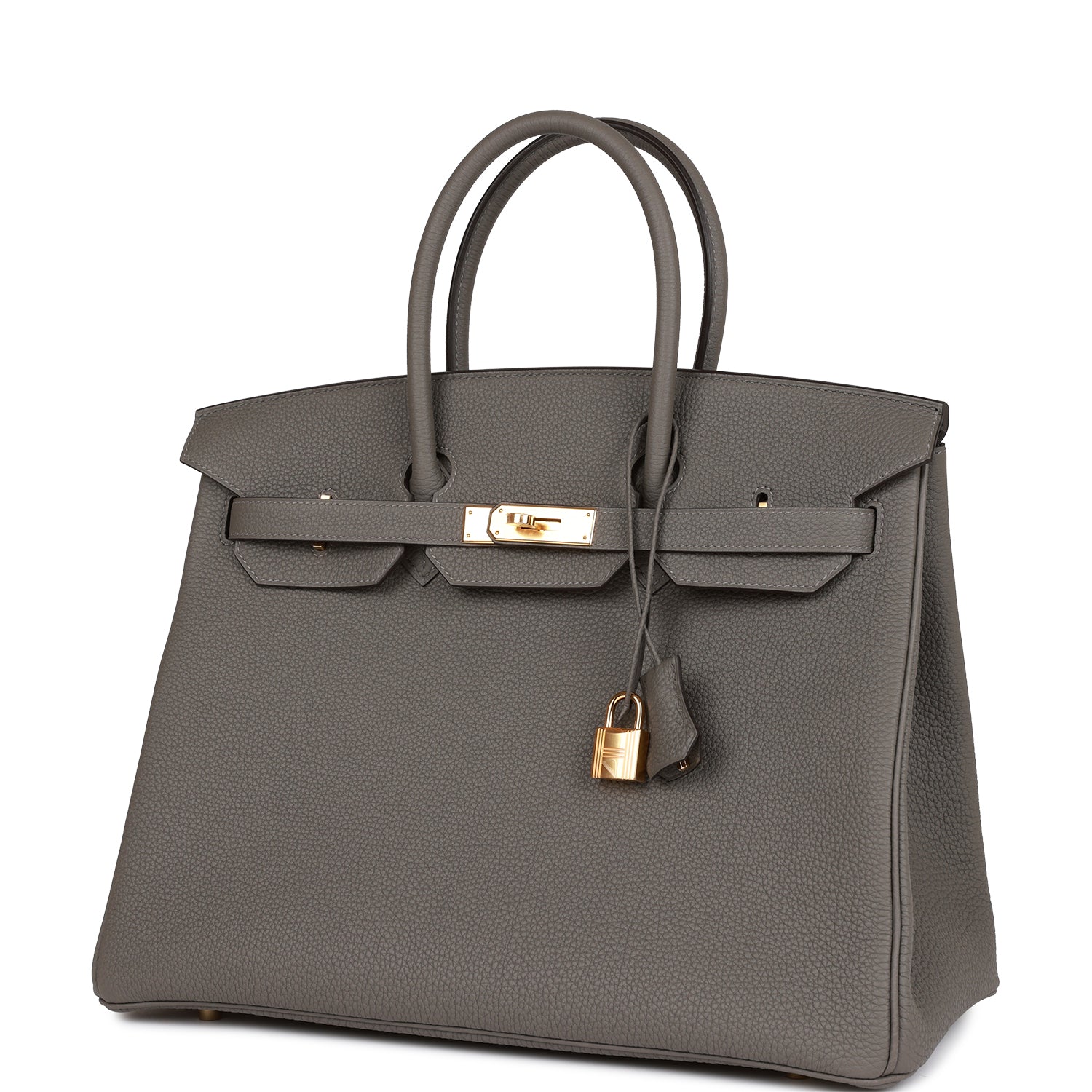 Hermès Birkin 35 Gris Meyer Togo Gold Hardware