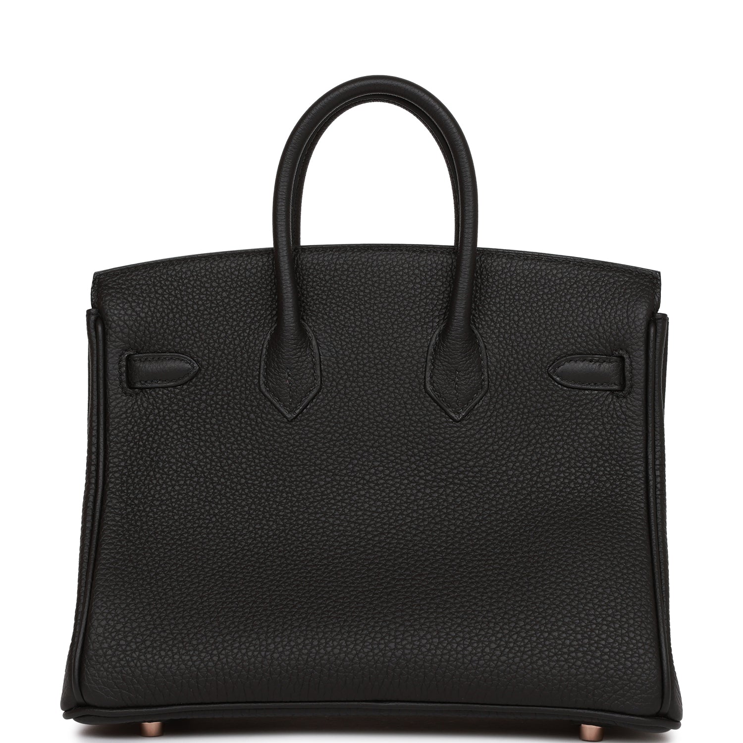 Hermès Birkin 25 Black Togo Rose Gold Hardware