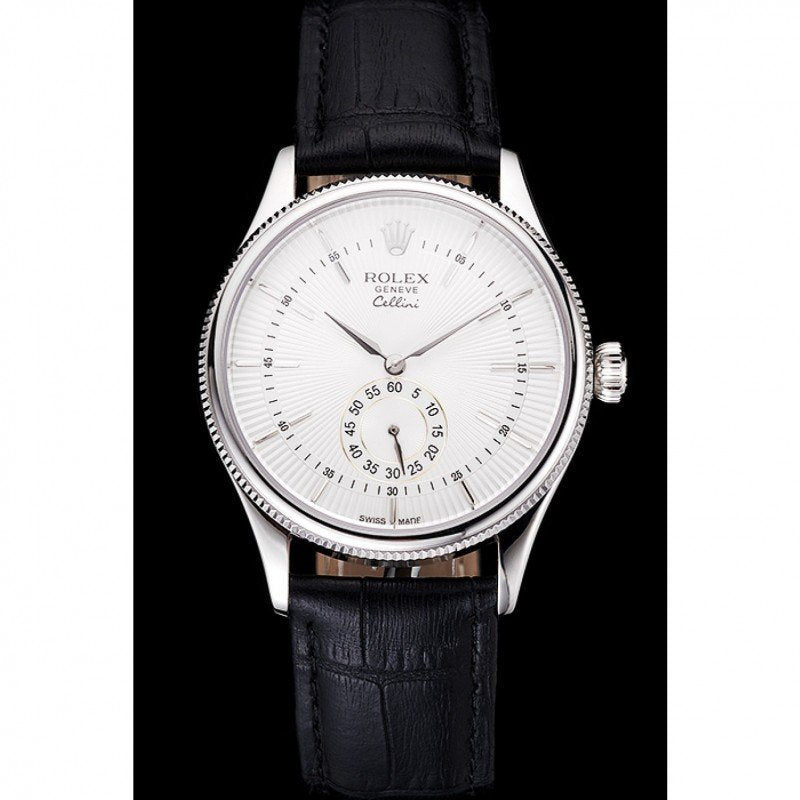 Superclone Rolex Cellini 38mm White Dial REP016811