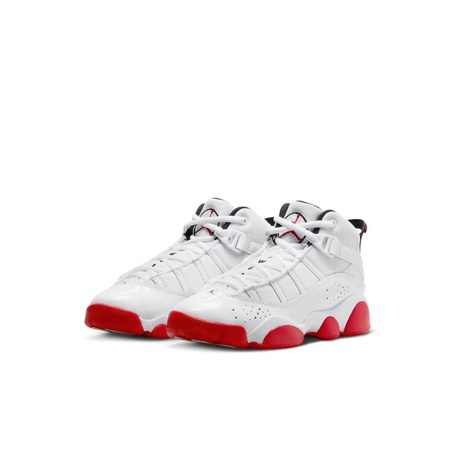 (PS) Air Jordan 6 Rings 'White University Red' 323432-160