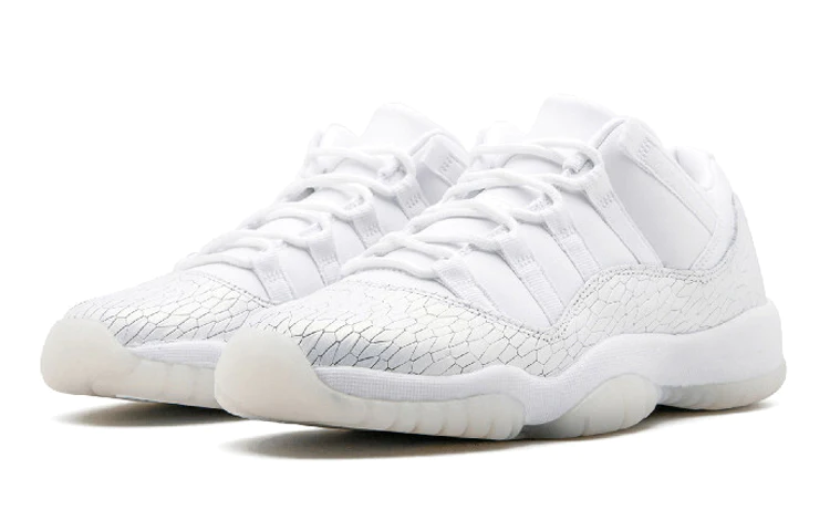 (GS) Air Jordan 11 Retro Low Premium 'Frost White' 897331-100