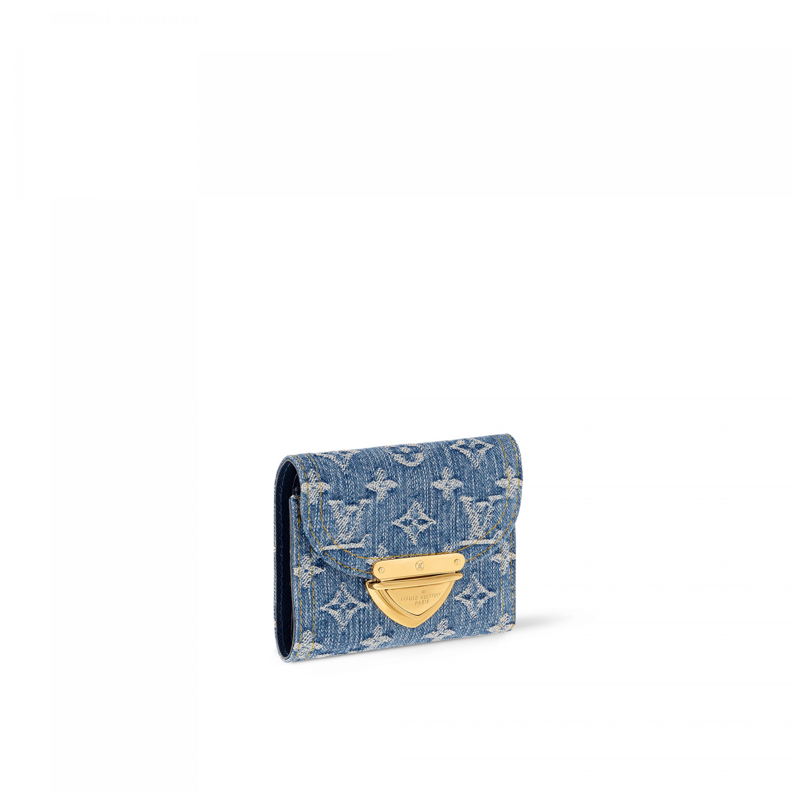 Louis Vuitton M82959 Victorine Wallet Denim Blue