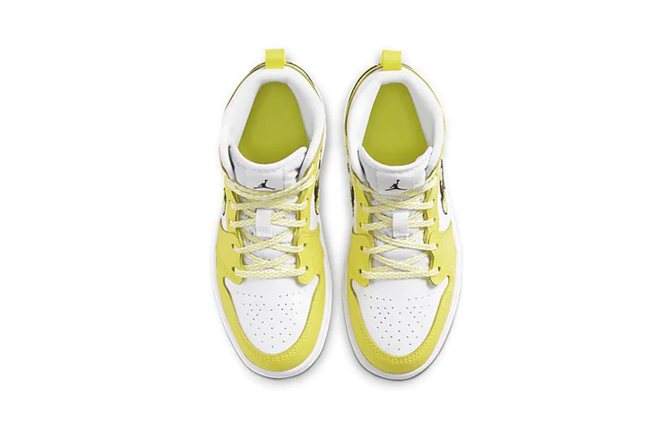 (PS) Air Jordan 1 Mid SE 'Rose Patch - Dynamic Yellow' AV5173-700