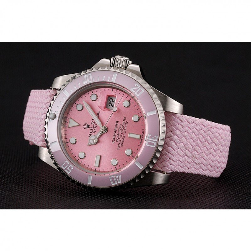 Replica Rolex Submariner 41mm Pink Dial 1453866