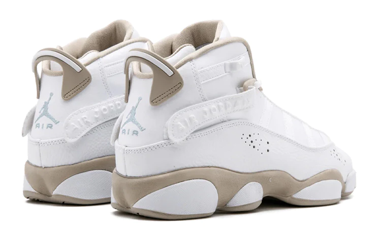 (GS) Air Jordan 6 Rings 'White Sand' 323399-107