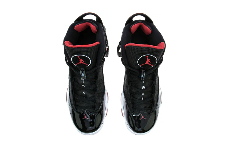 (GS) Air Jordan 6 Rings 'Bred' 323419-062