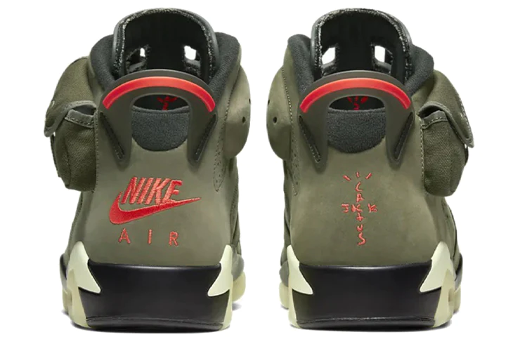 Travis Scott x Air Jordan 6 Retro 'Olive' CN1084-200