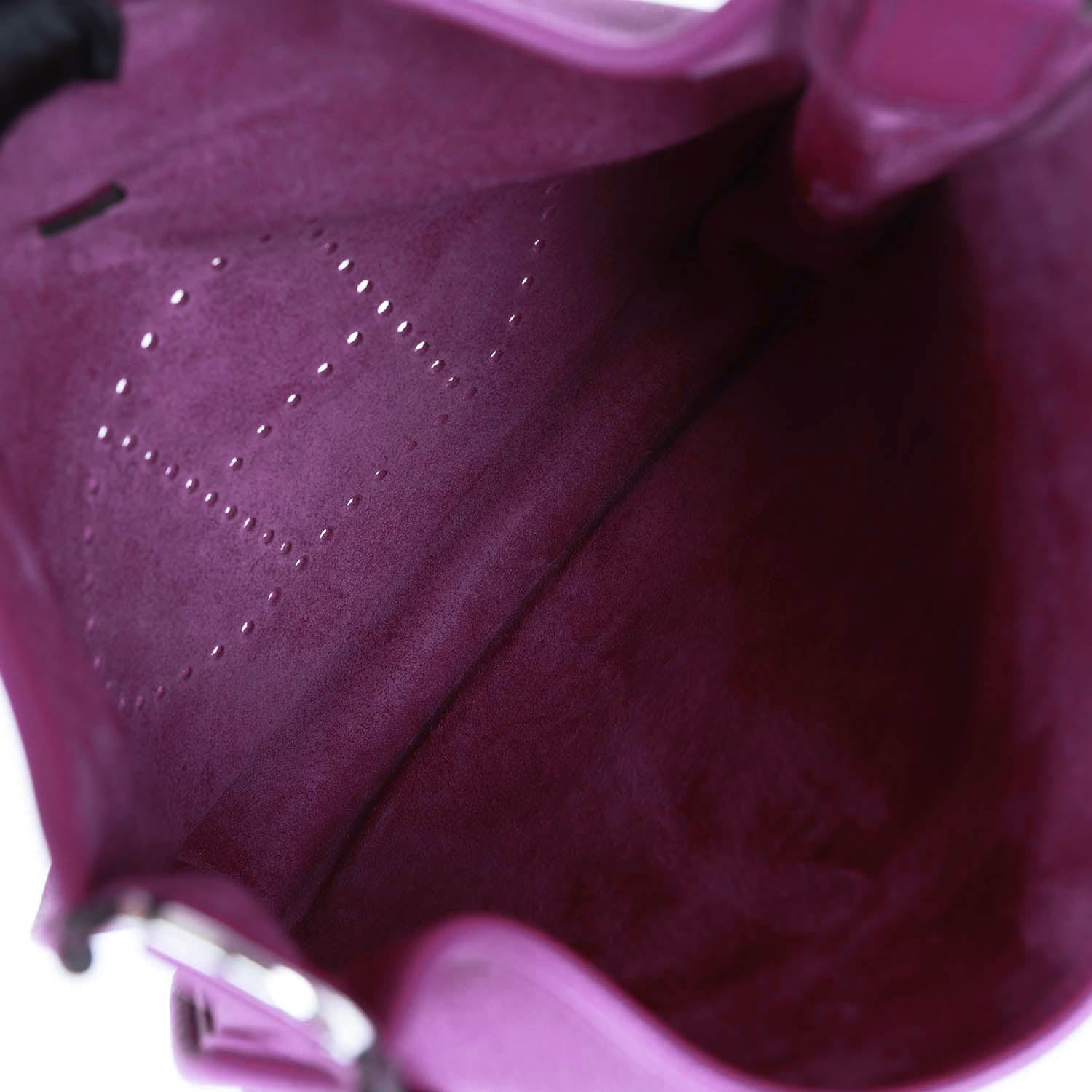 Hermès Evelyne III PM Anemone Clemence Palladium Hardware