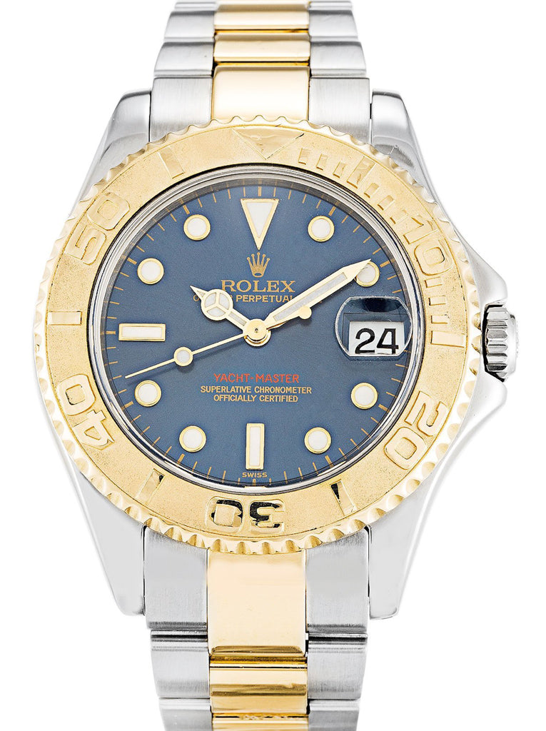 Replica Rolex Yacht-Master 35mm Blue Dial 168623