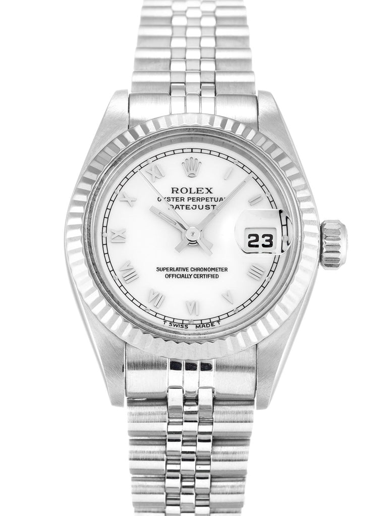 Replica Rolex Lady-Datejust 26mm White Dial 69174
