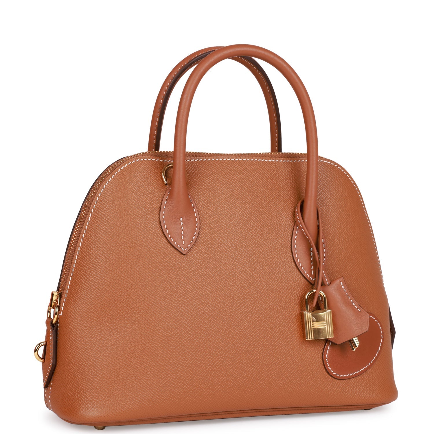 Hermès 1923 Bolide 25 en Desordre Gold Epsom Gold Hardware