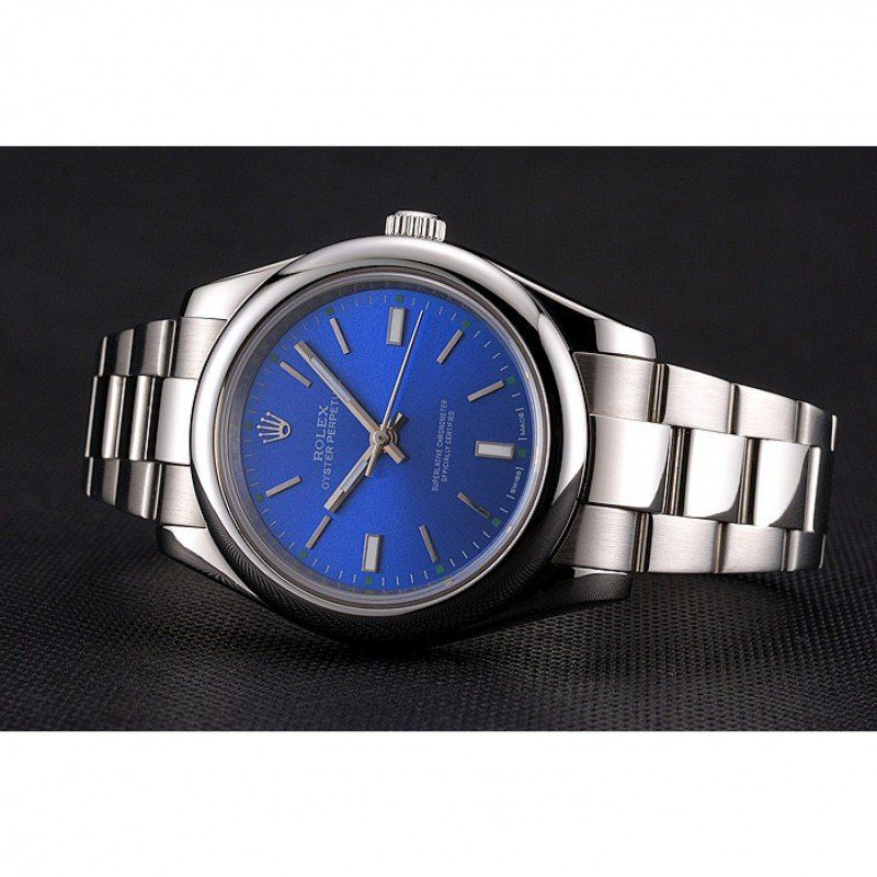 Replica Rolex Oyster Perpetual Date 41mm Blue Dial REP016835