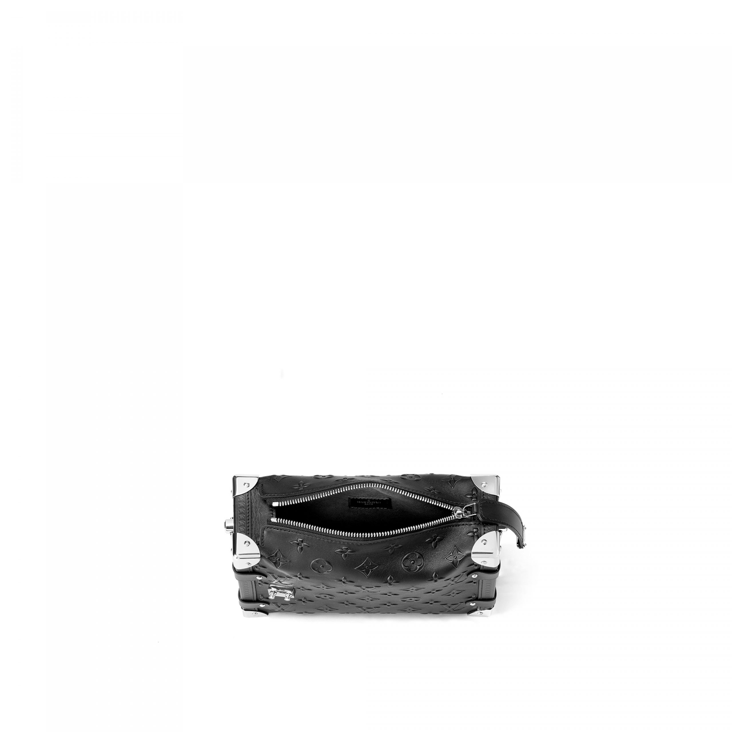 Louis Vuitton M21709 Side Trunk MM Black Fashion Leather