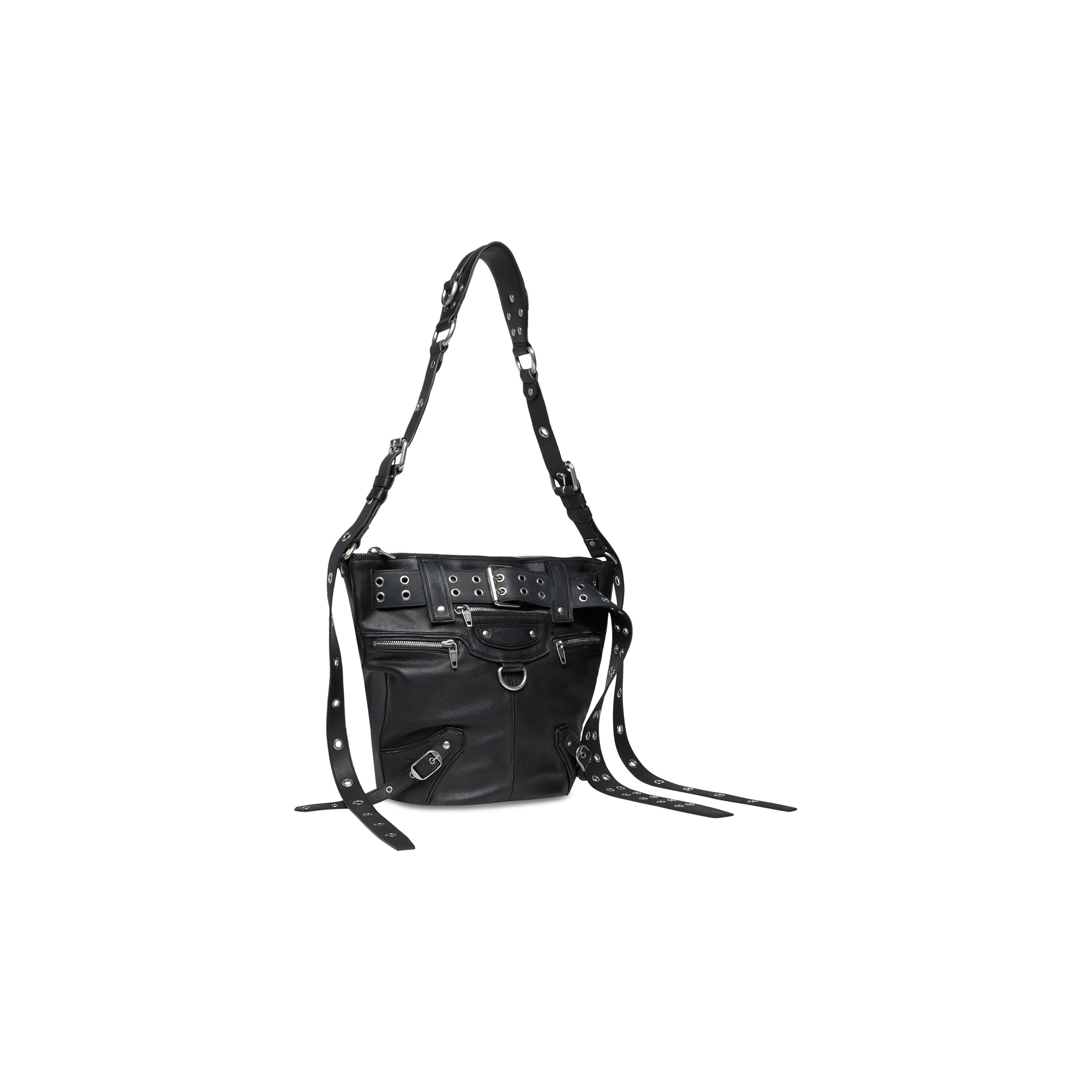 EMO BUCKET BAG IN BLACK