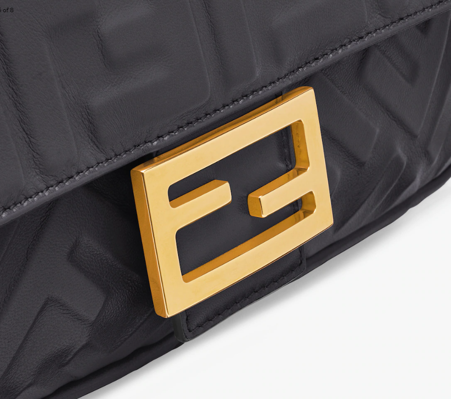 Fendi Baguette Black leather bag