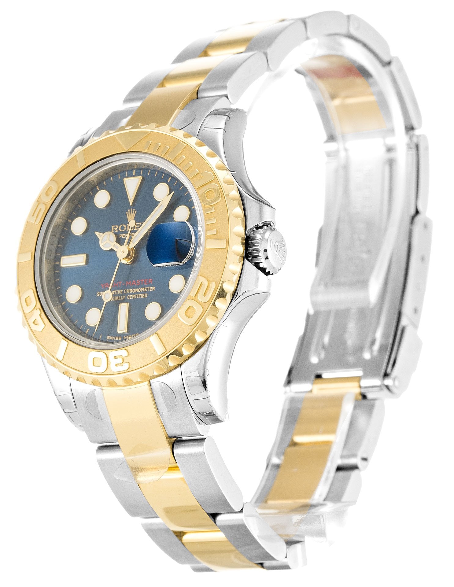 Replica Rolex Yacht-Master 35mm Blue Dial 169623