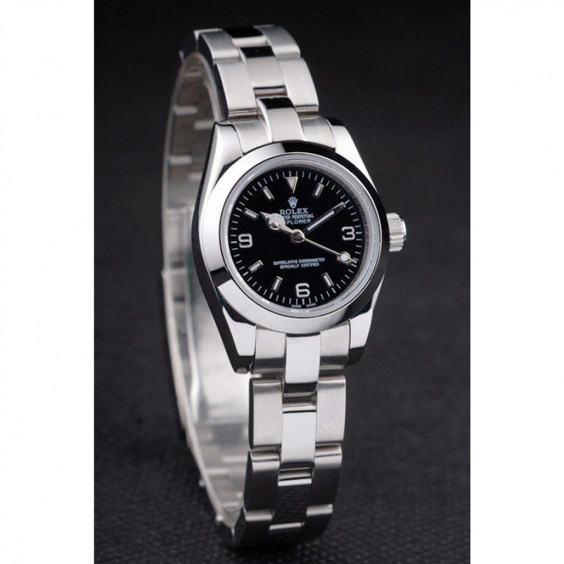 Replica Rolex Explorer 26mm Black Dial 98089