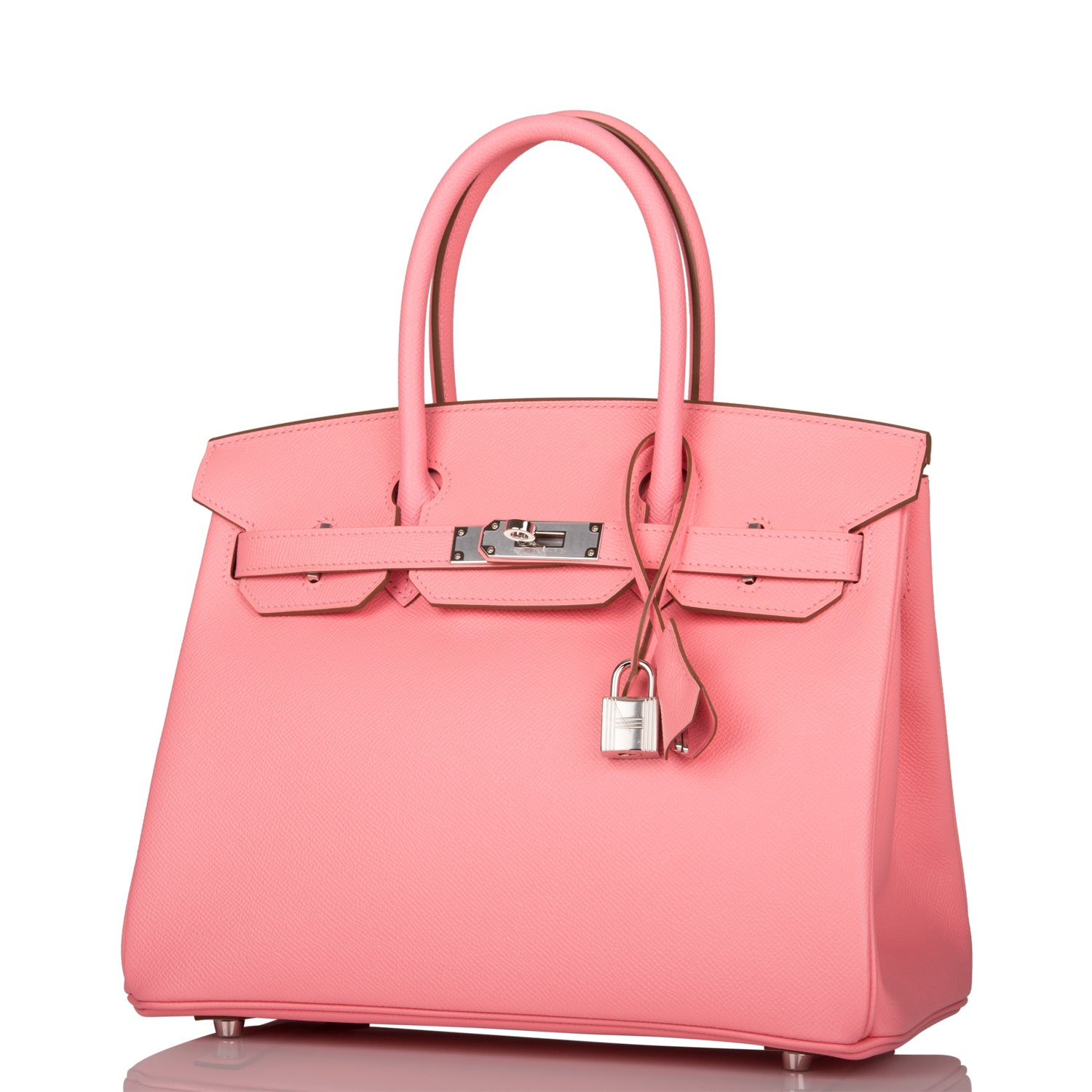 Hermès Birkin 30 Rose Confetti Epsom Palladium Hardware