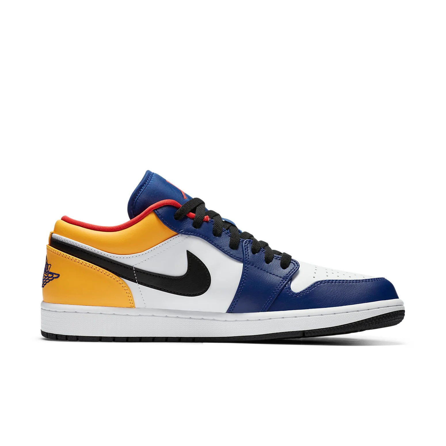 Air Jordan 1 Low 'White Deep Royal Blue' 553558-123