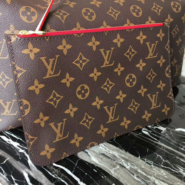 LV M41179 Neverfull GM Shoulder Bag Monogram Canvas