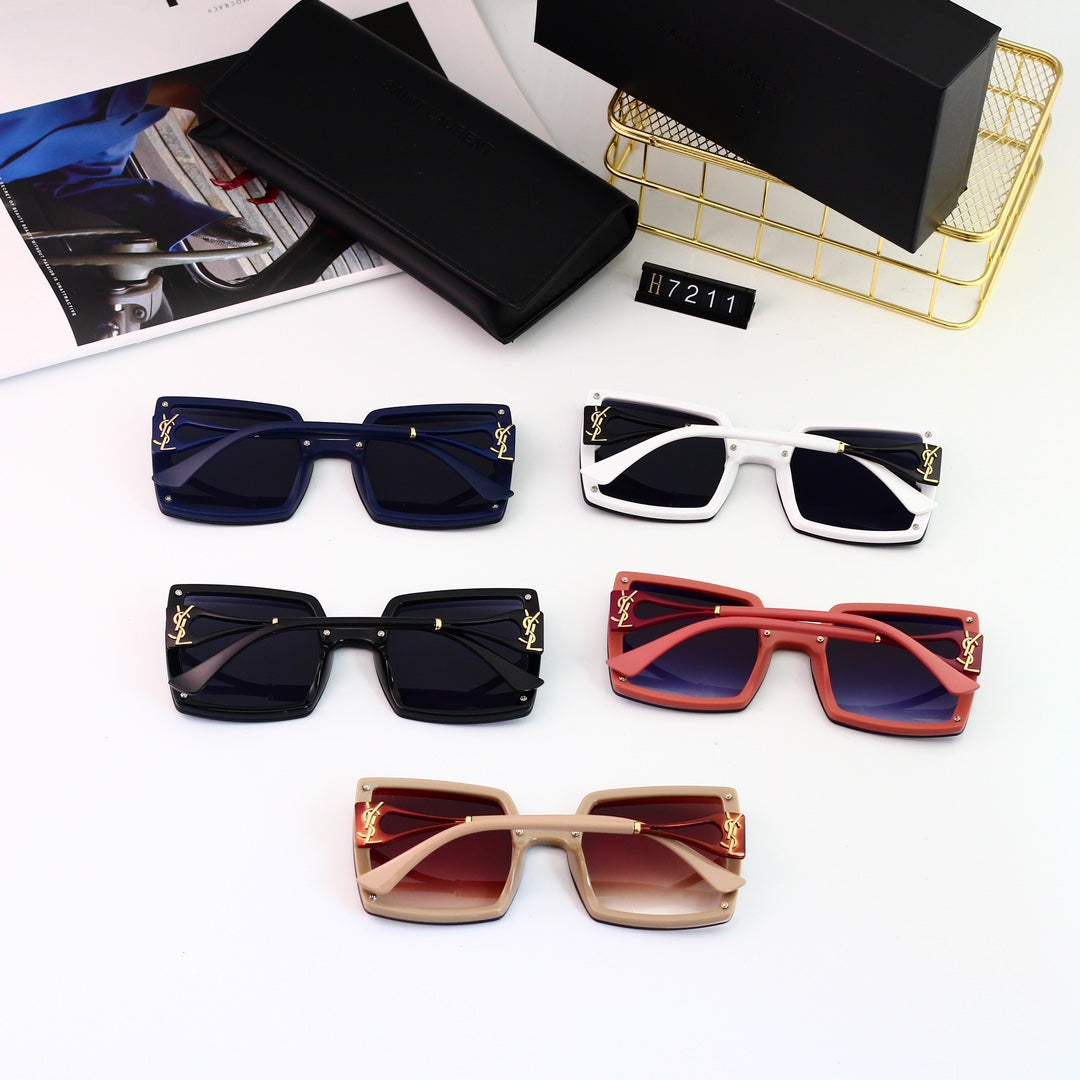 5 Color Women's Sunglasses—7211