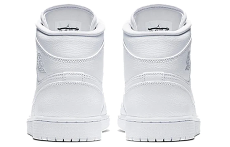 Air Jordan 1 Mid 'Triple White 2019' 554724-129