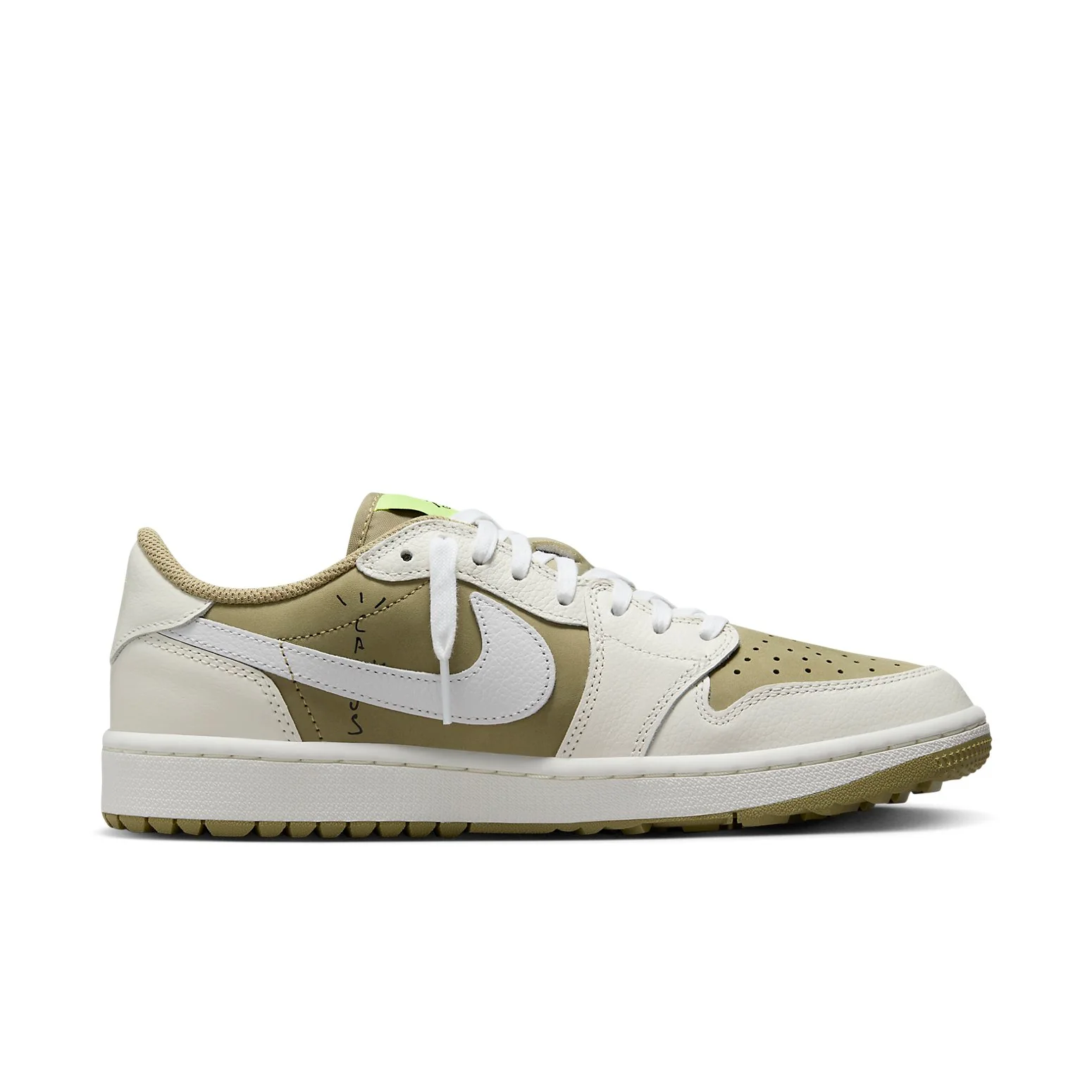 Air Jordan 1 Low Golf x Travis Scott 1 'Olive' FZ3124-200