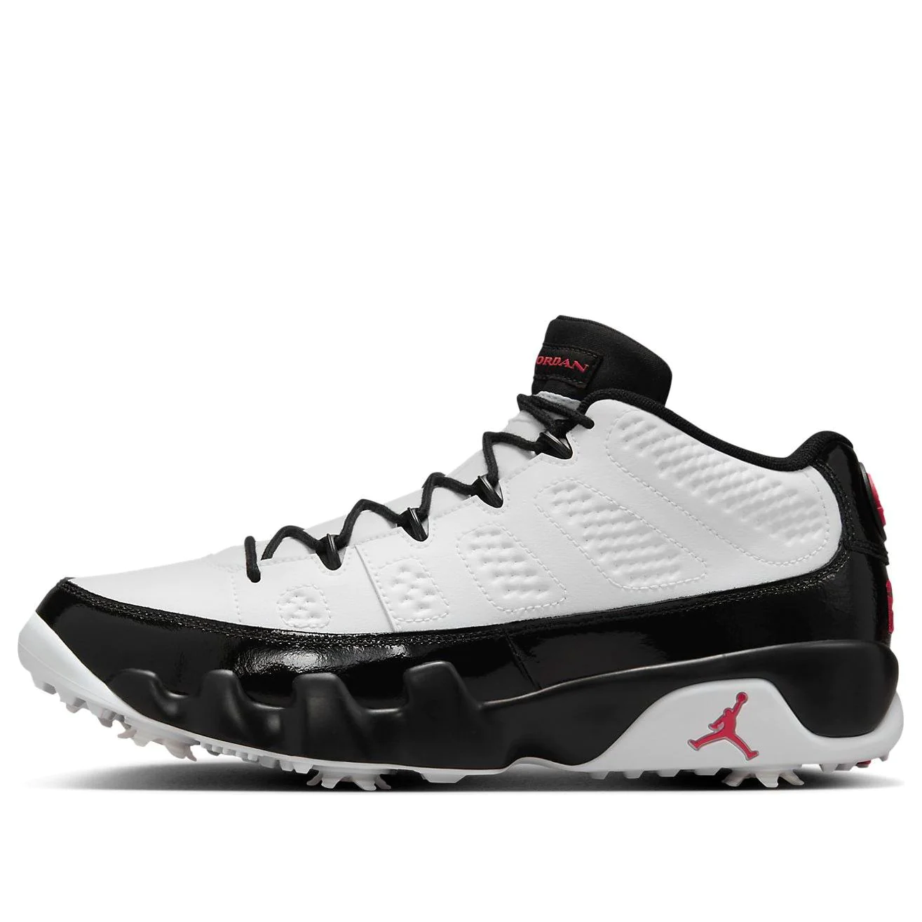 Air Jordan 9 Retro Low Golf 'White Black True Red' FJ5934-100