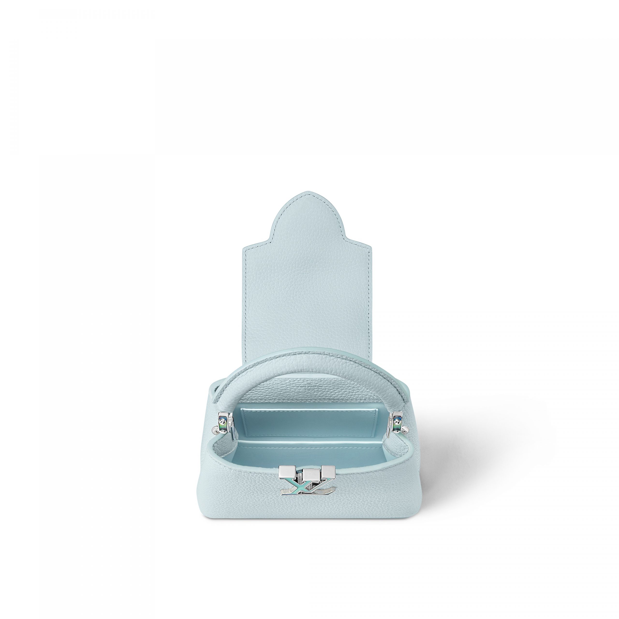 Louis Vuitton M23289 LV SKI Capucines Mini Blue Glacier