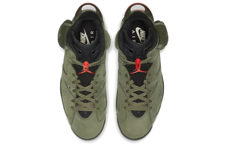 Travis Scott x Air Jordan 6 Retro 'Olive' CN1084-200