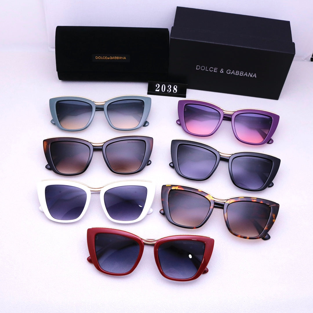 7 Color Women's Sunglasses—2038