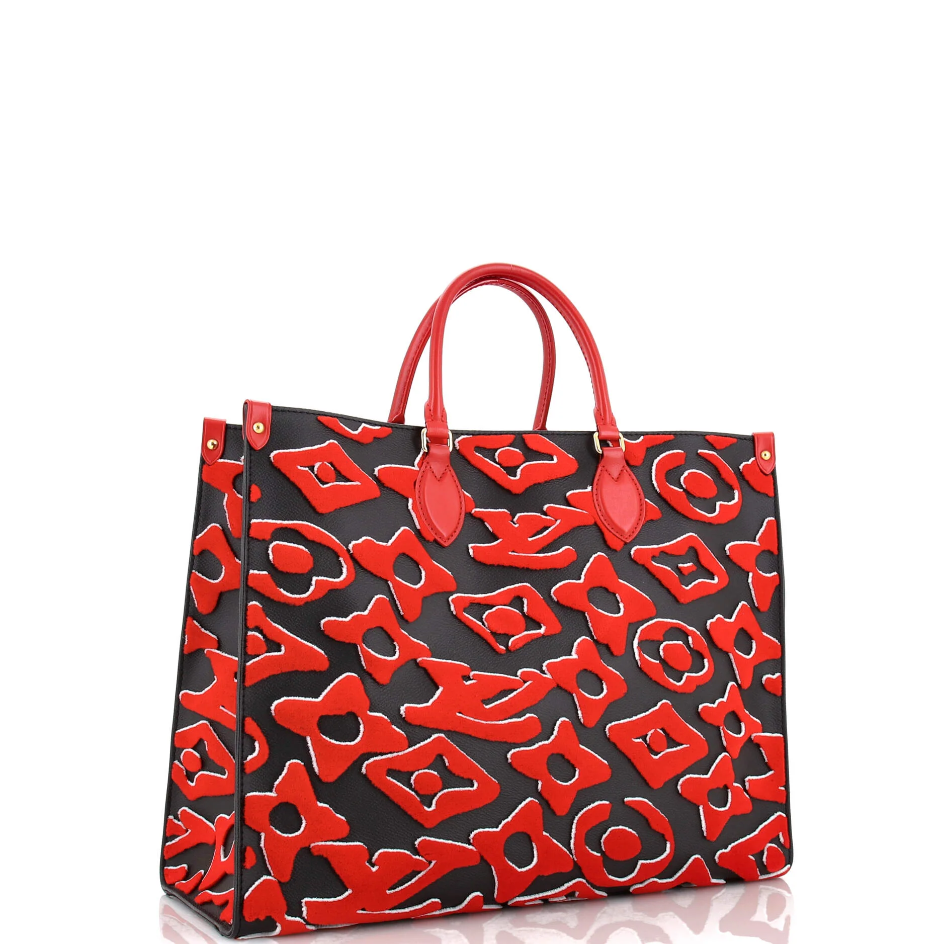 OnTheGo Tote Limited Edition Urs Fischer Tufted Monogram Canvas GM